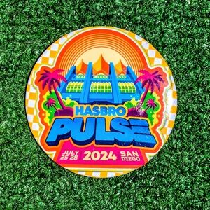 SDCC Hasbro Pulse Booth 2024 San Diego Exclusive Large Convention Center Button